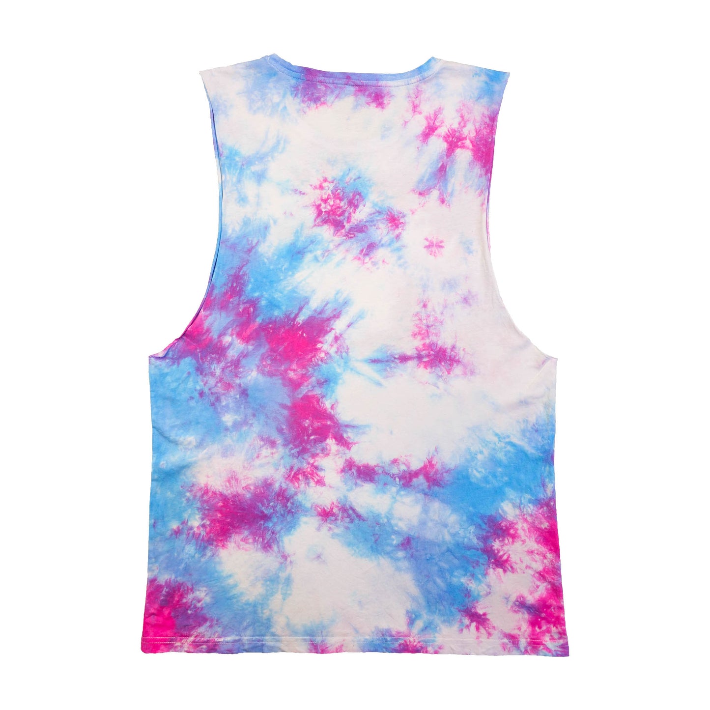 Pastel Pink and Blue Tie Dye Vest
