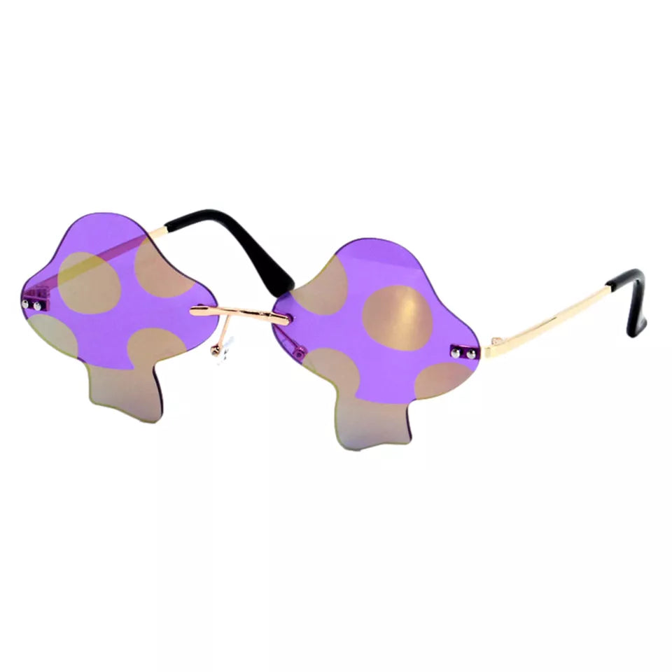 Mushroom Sunglasses - tie dye joggers - tie dye sweatpants - tie dye trousers - Stinging Bullfish