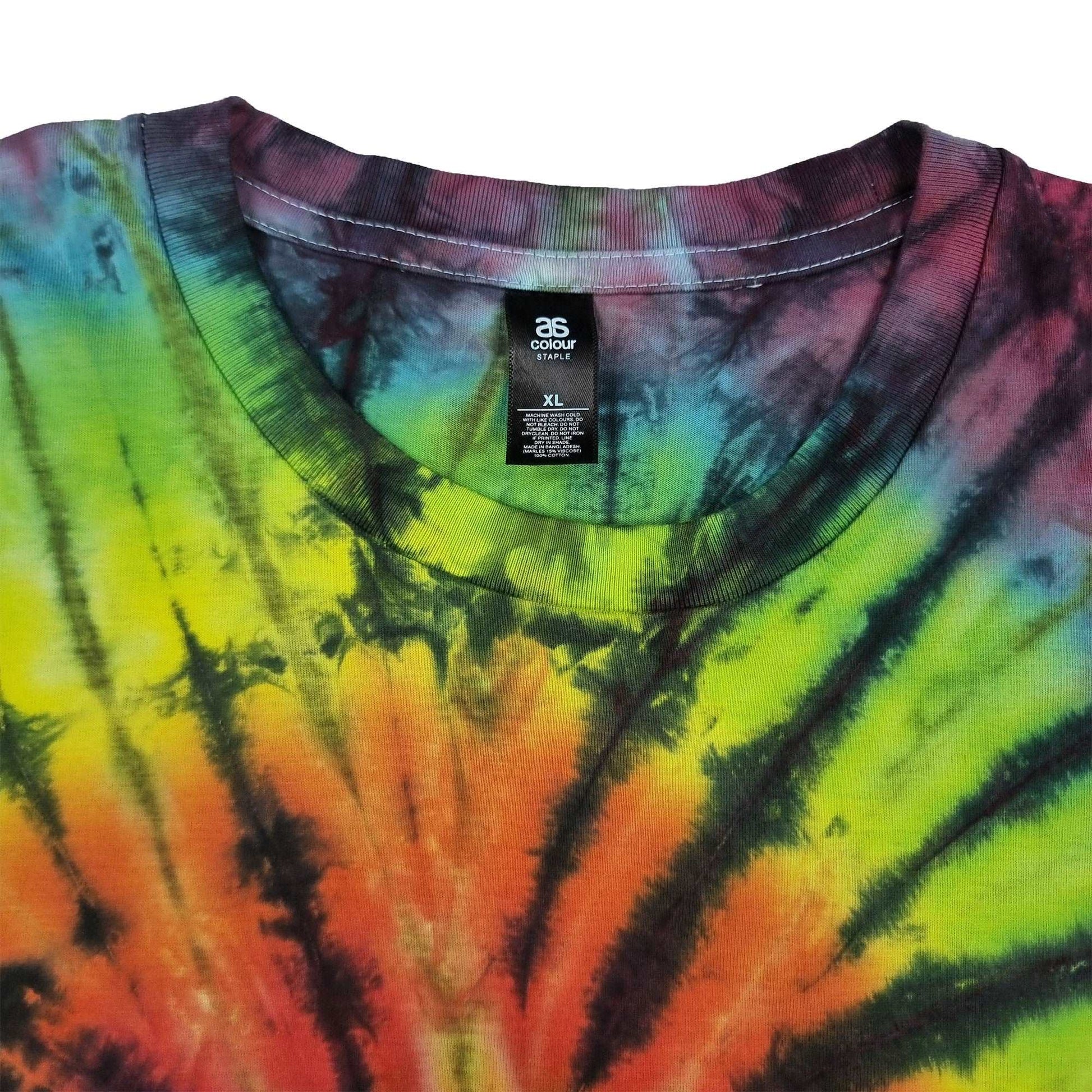 Rainbow Spiral Tie Dye T-Shirt