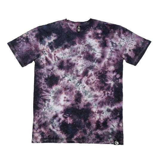 Smoky Purple Camo Crunch Tie Dye T-Shirt