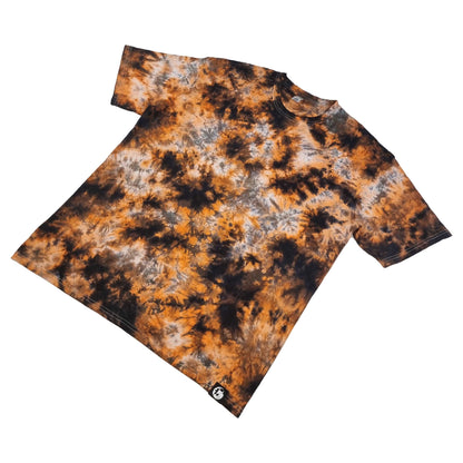 Orange Camo Crunch Tie Dye T-Shirt