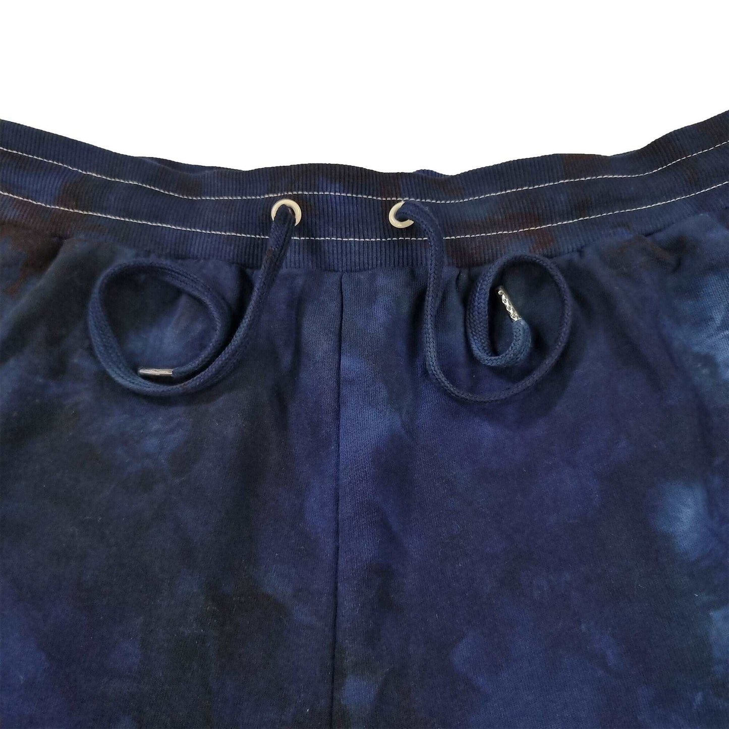Dark Blue Camo Crunch Tie Dye Shorts