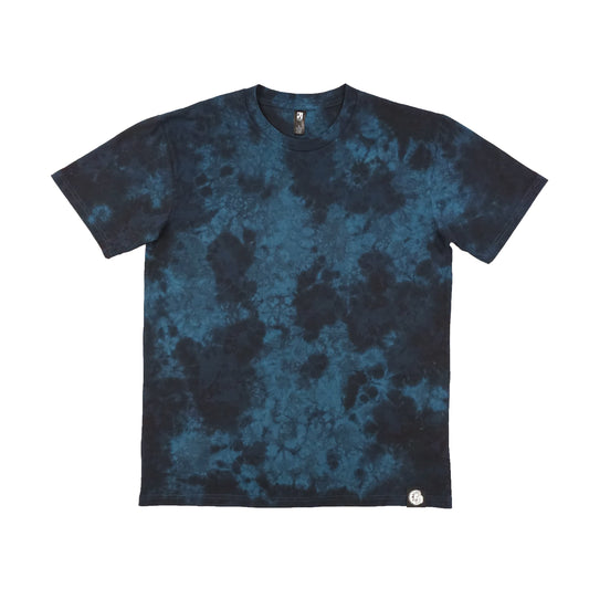 Smoky Blue Camo Crunch Tie Dye T-Shirt