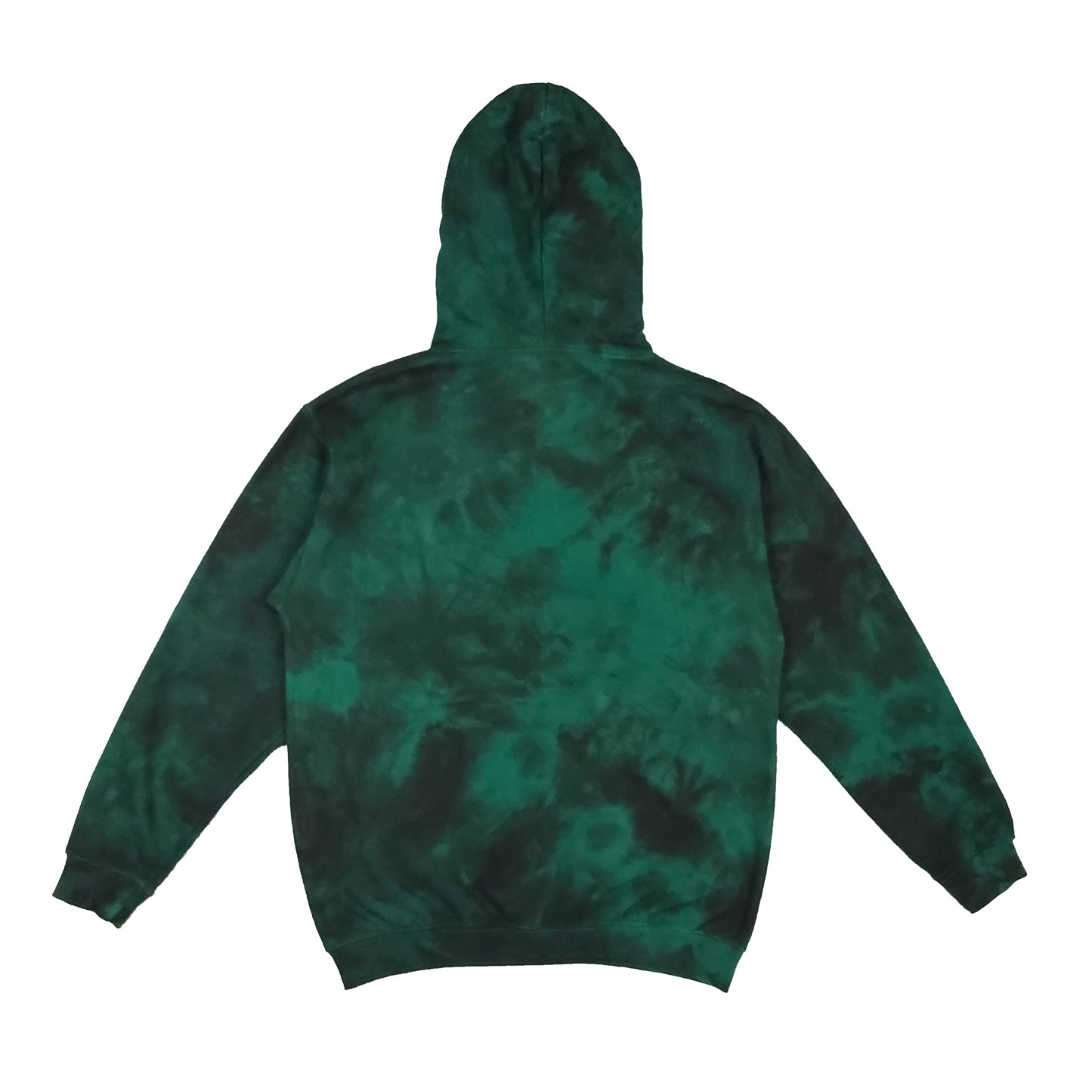 Pine Green Tie Dye Hoodie