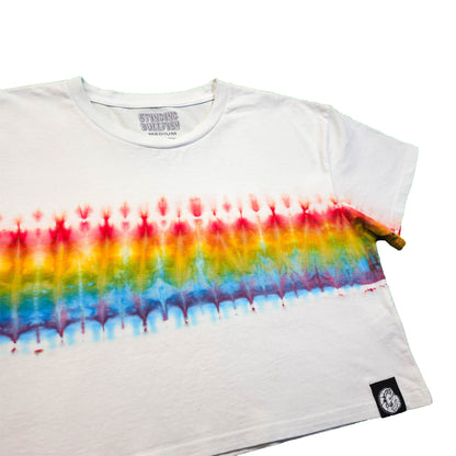 Rainbow Tie Dye Crop Top