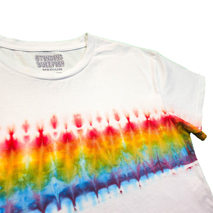 Rainbow Tie Dye Crop Top