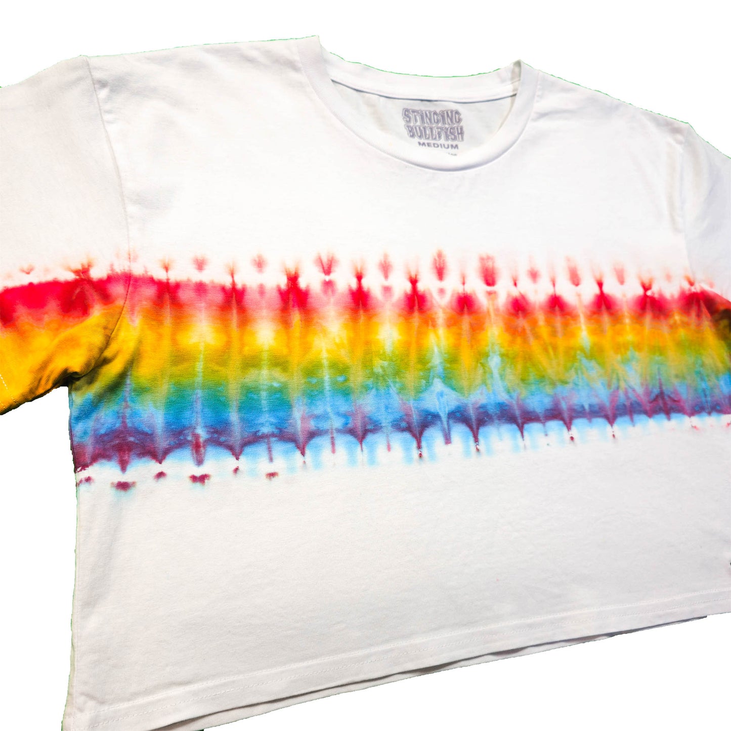 Rainbow Tie Dye Crop Top