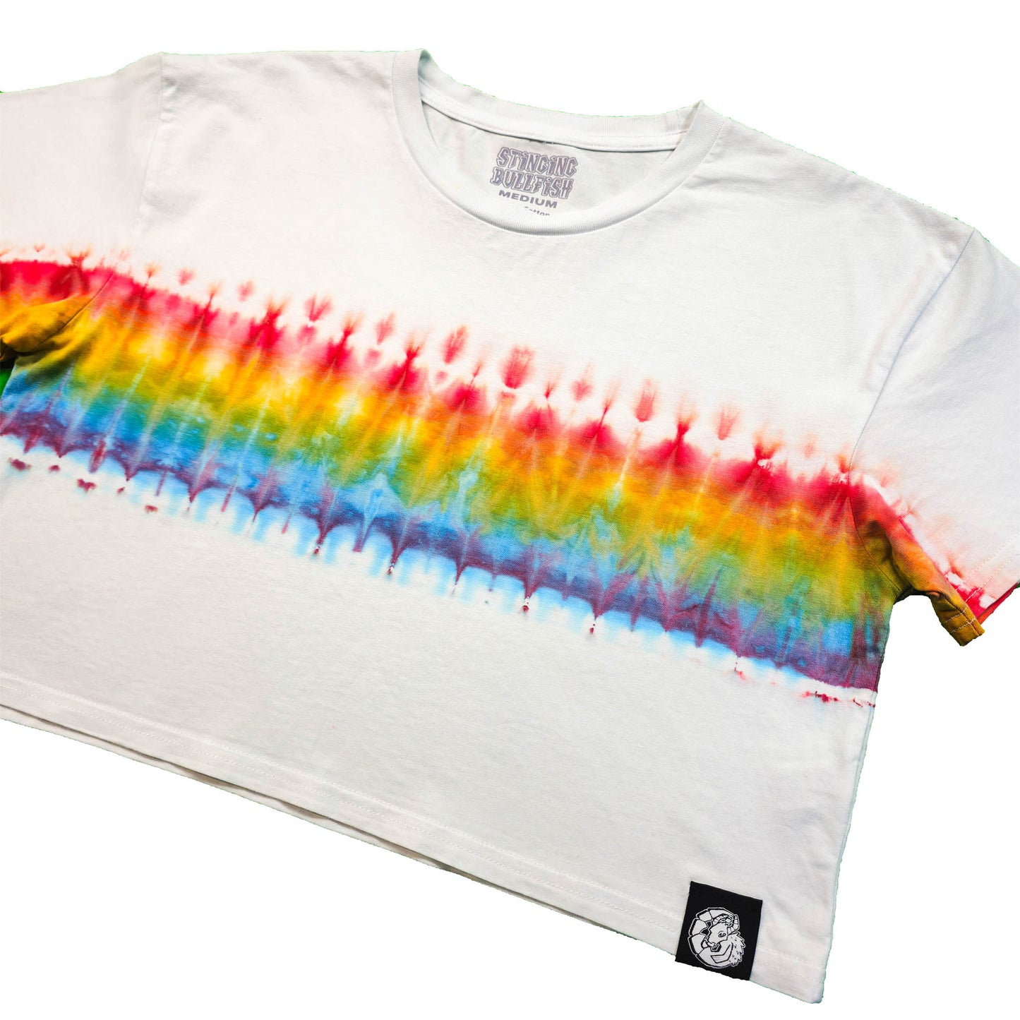 Rainbow Tie Dye Crop Top