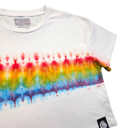 Rainbow Tie Dye Crop Top