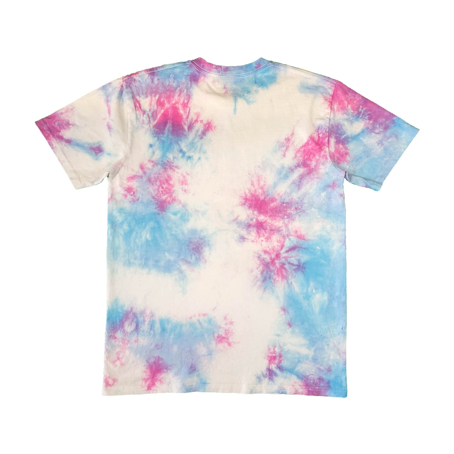 Pink and Blue Pastel Tie Dye T Shirt