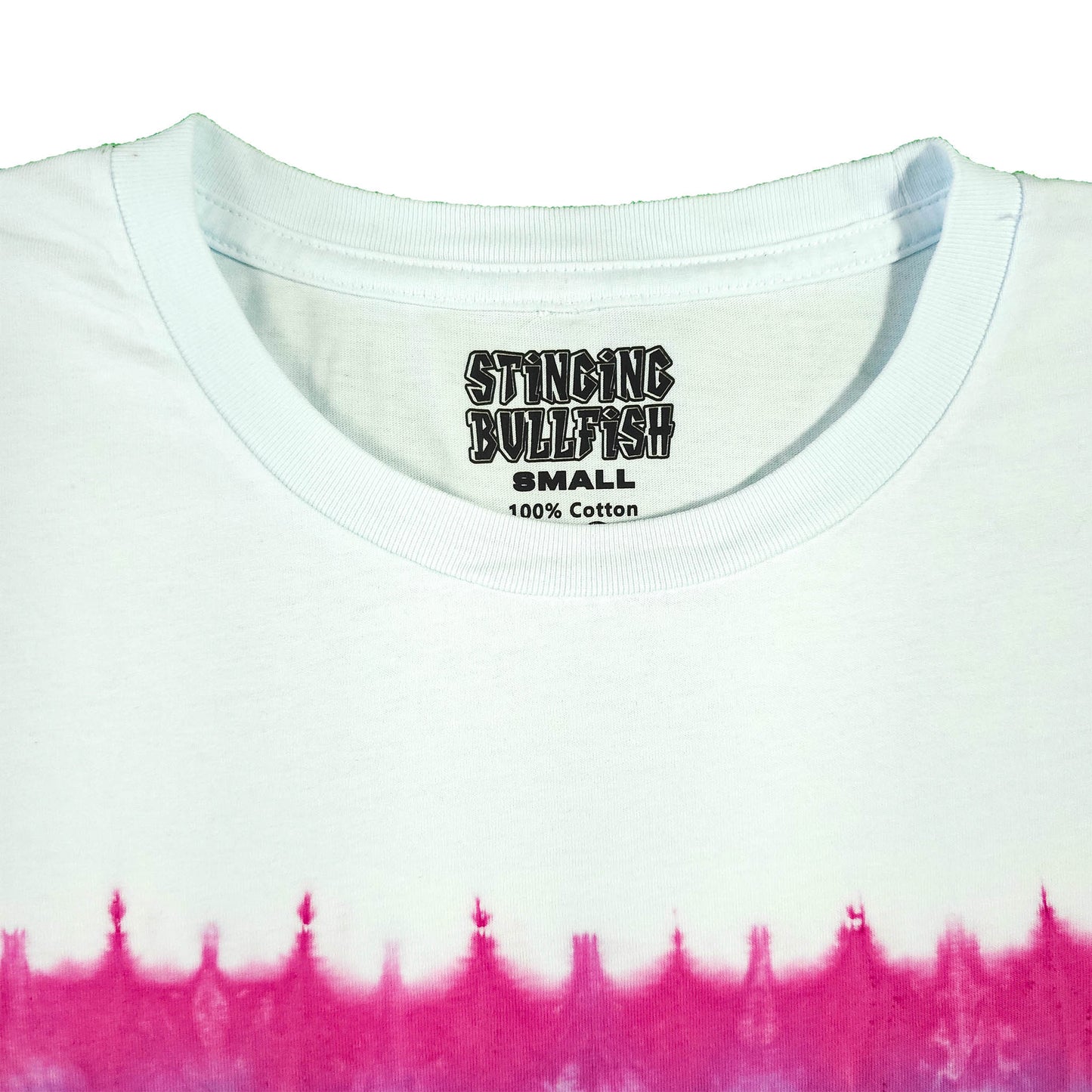Bisexual Flag Tie Dye Crop Top