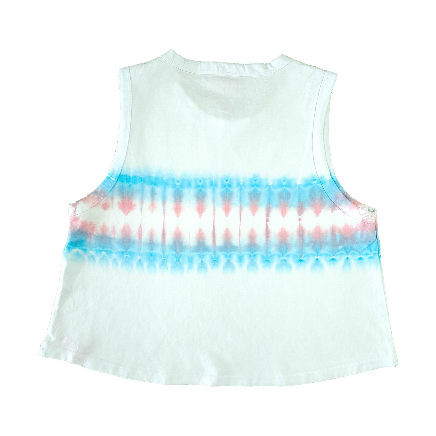 Trans Flag Tie Dye Vest