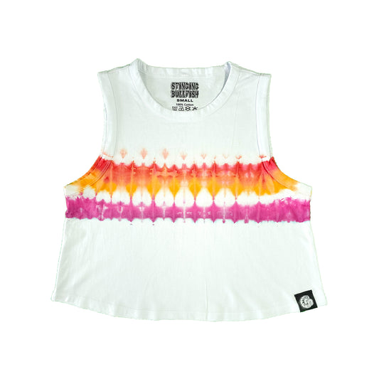 Lesbian Flag Tie Dye Vest