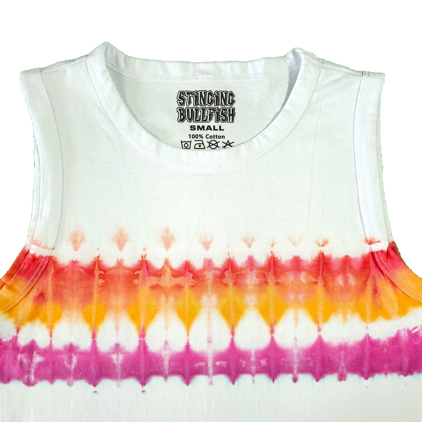 Lesbian Flag Tie Dye Vest