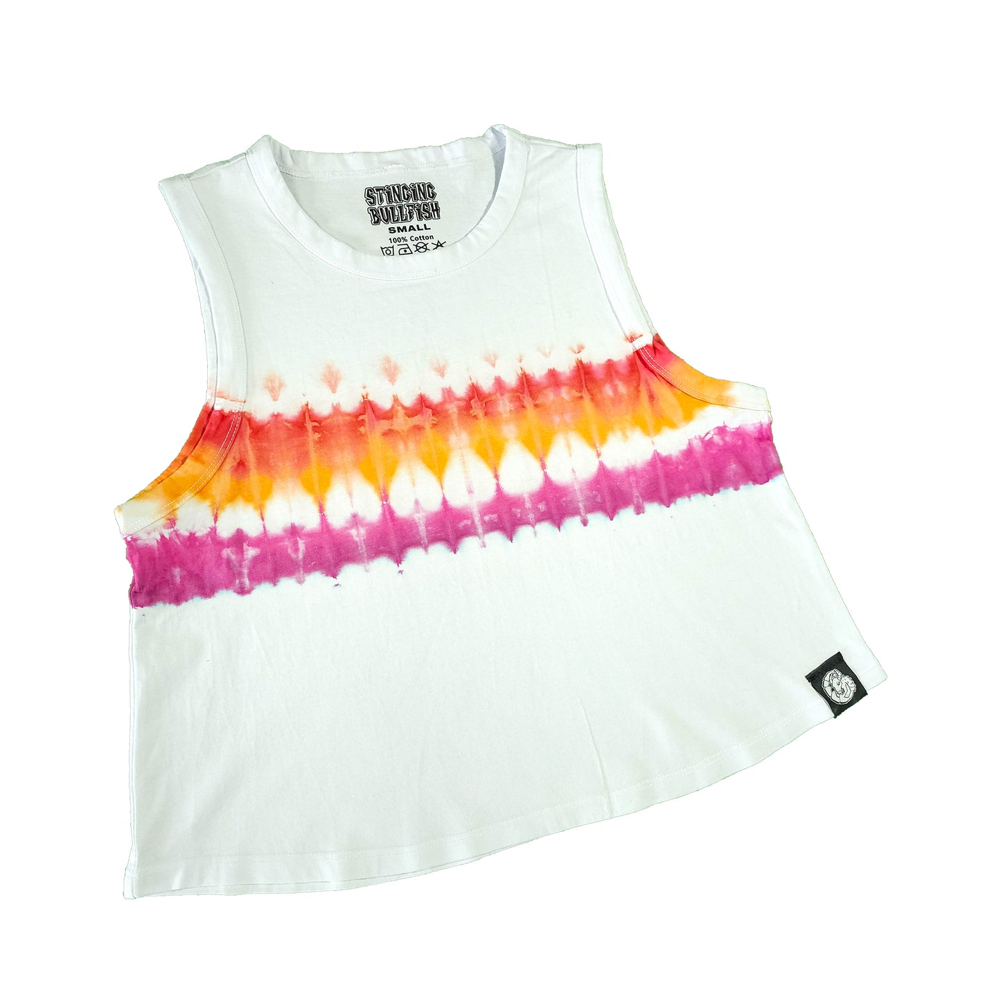 Lesbian Flag Tie Dye Vest