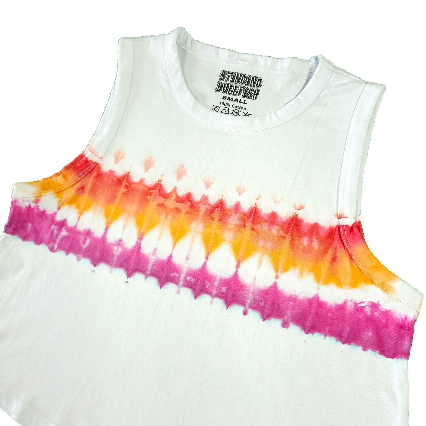 Lesbian Flag Tie Dye Vest