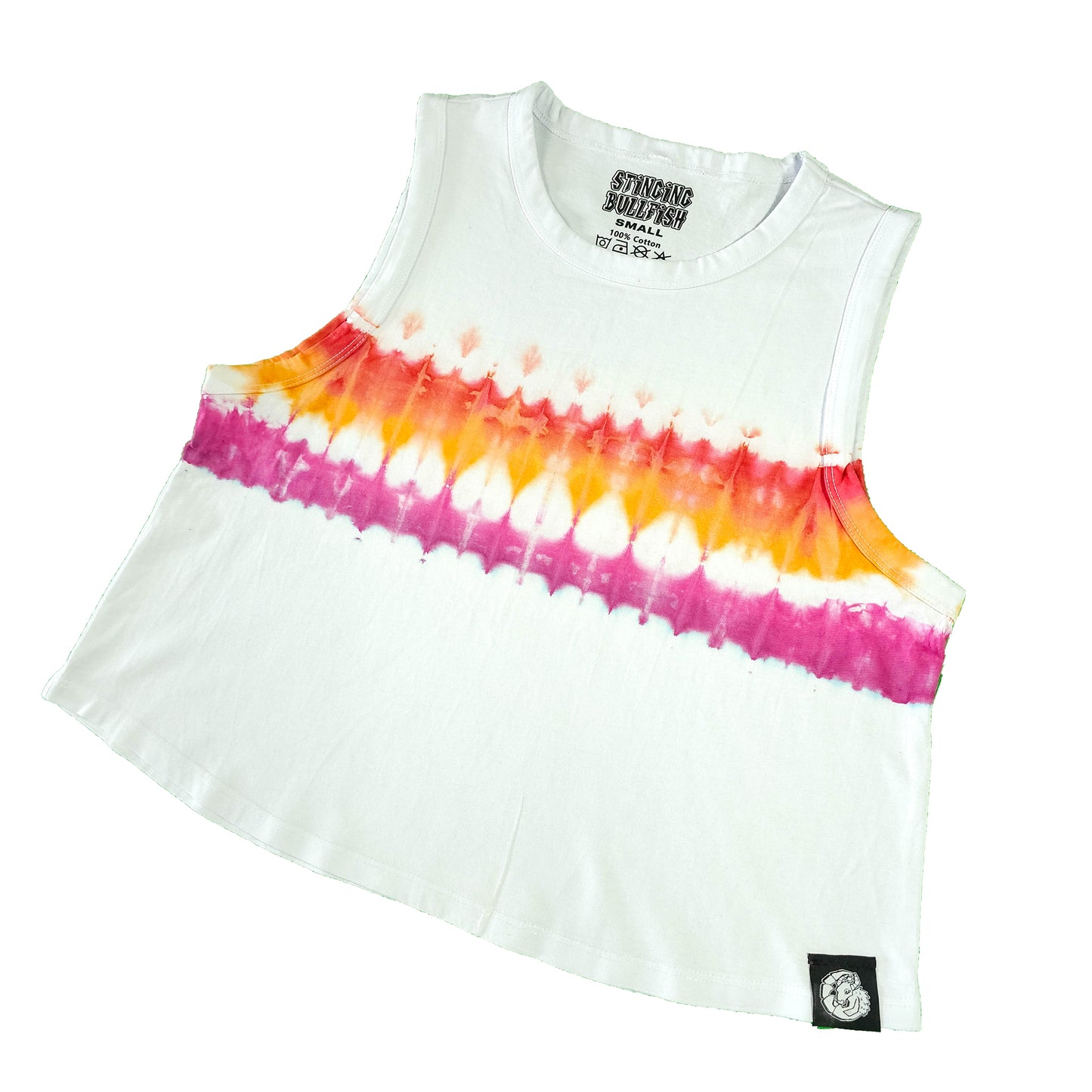 Lesbian Flag Tie Dye Vest