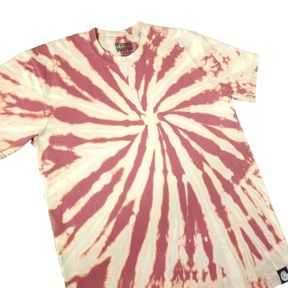 Dirty Circus Spiral Bleach Dye T Shirt