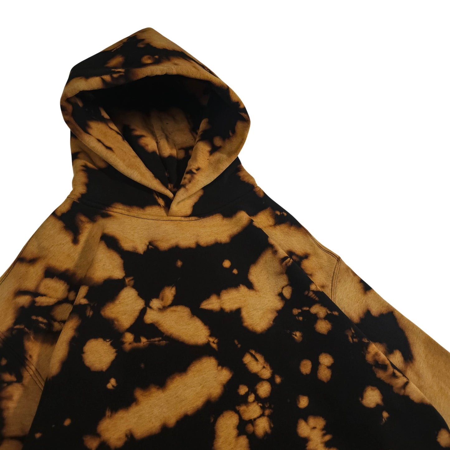 Bleach Camo Relaxed Tie Dye Hoodie