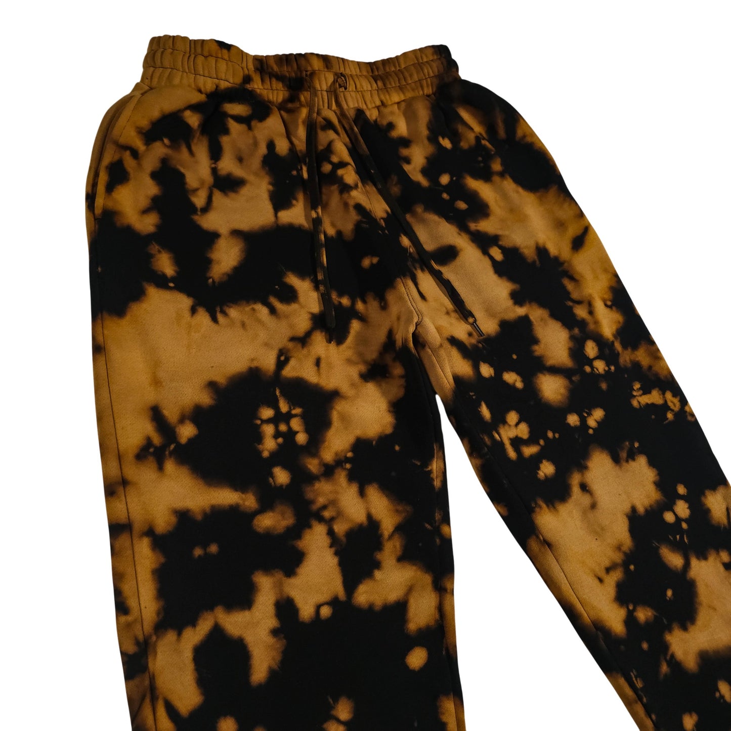 Bleach Ombré Stencil Jogging Bottoms