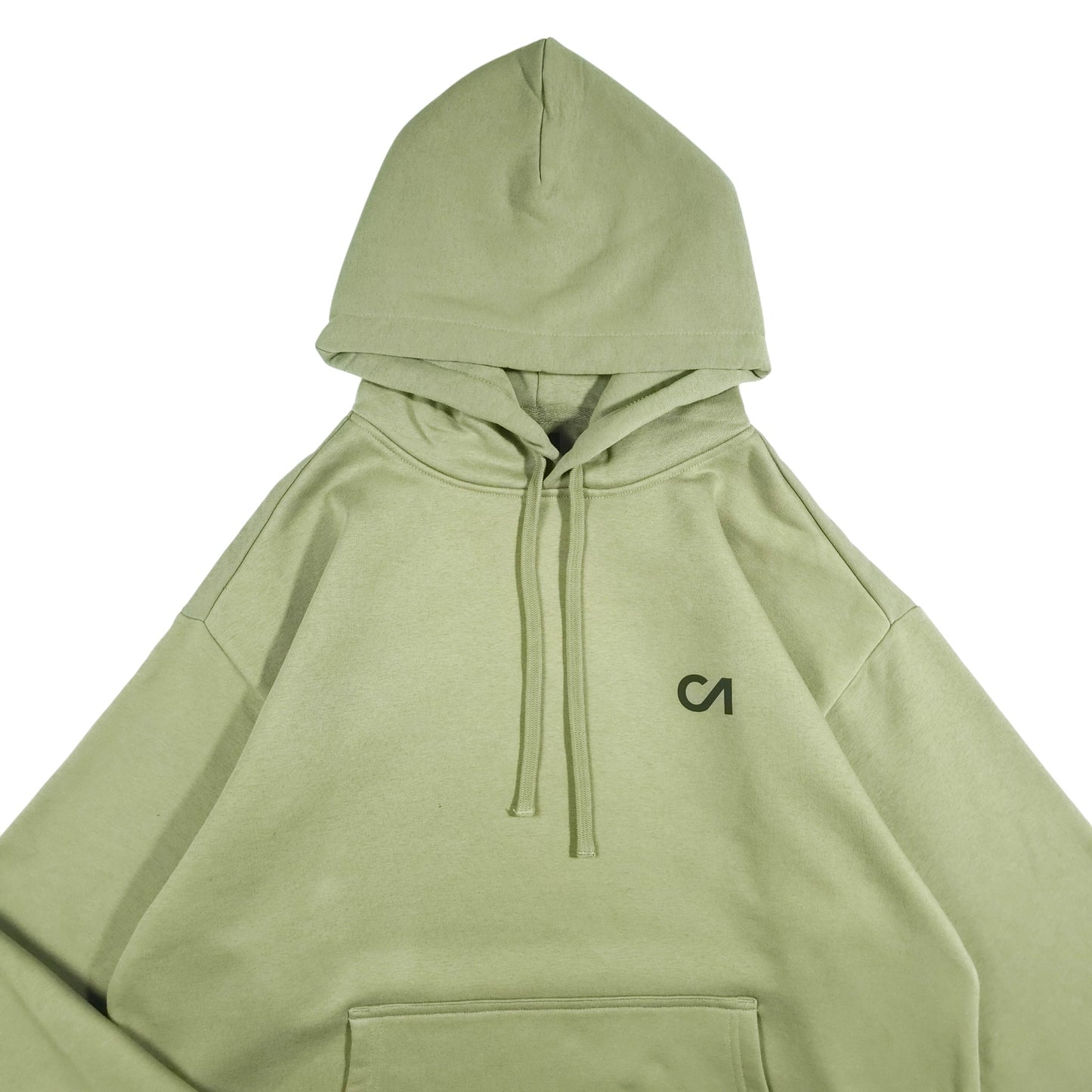 Eucalyptus Green Carp Angle Heavy Hoodie