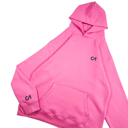 Charity Pink Carp Angle Hoodie