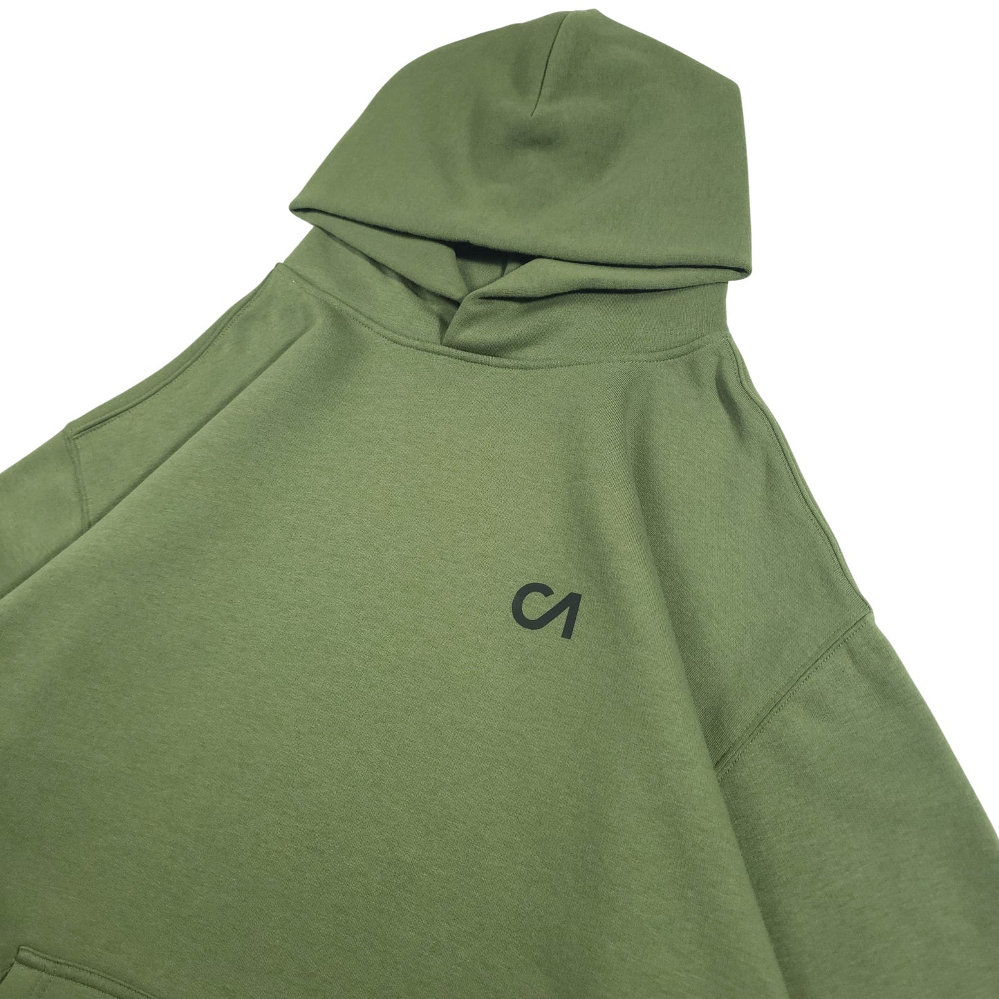 Cypress Green Carp Angle Hoodie