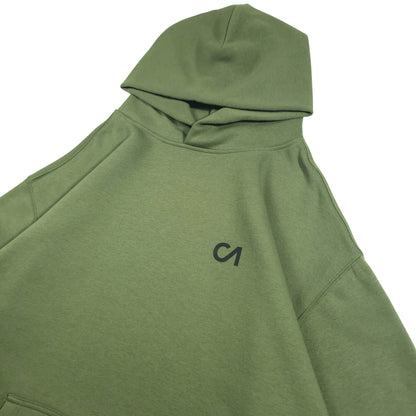 Cypress Green Carp Angle Hoodie
