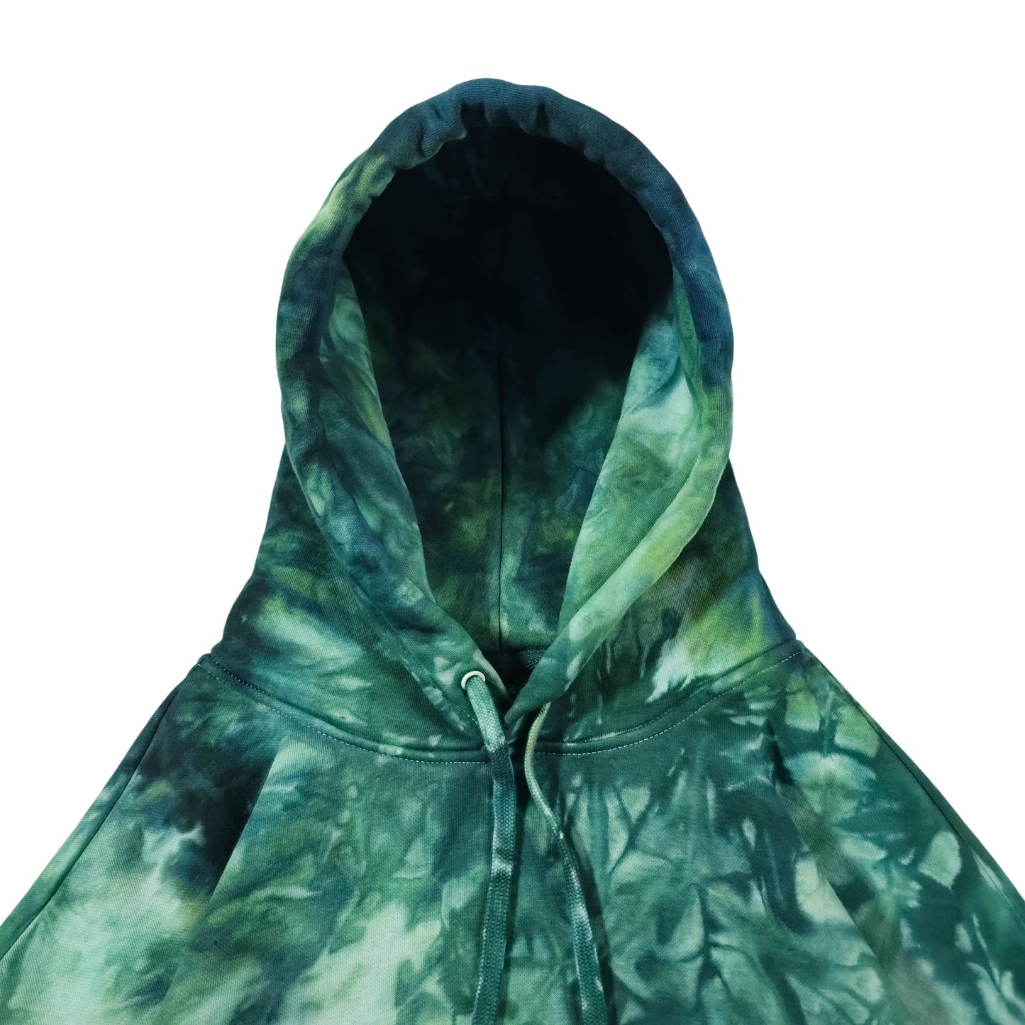 Wasabi Green Tie Dye Hoodie