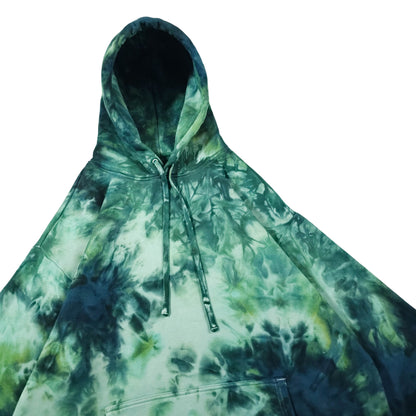 Wasabi Green Tie Dye Hoodie