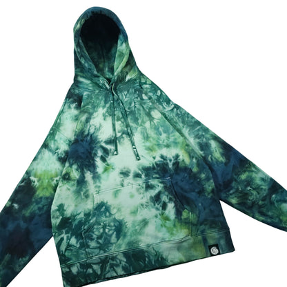 Wasabi Green Tie Dye Hoodie