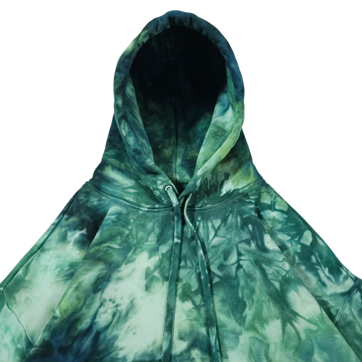 Wasabi Green Tie Dye Hoodie