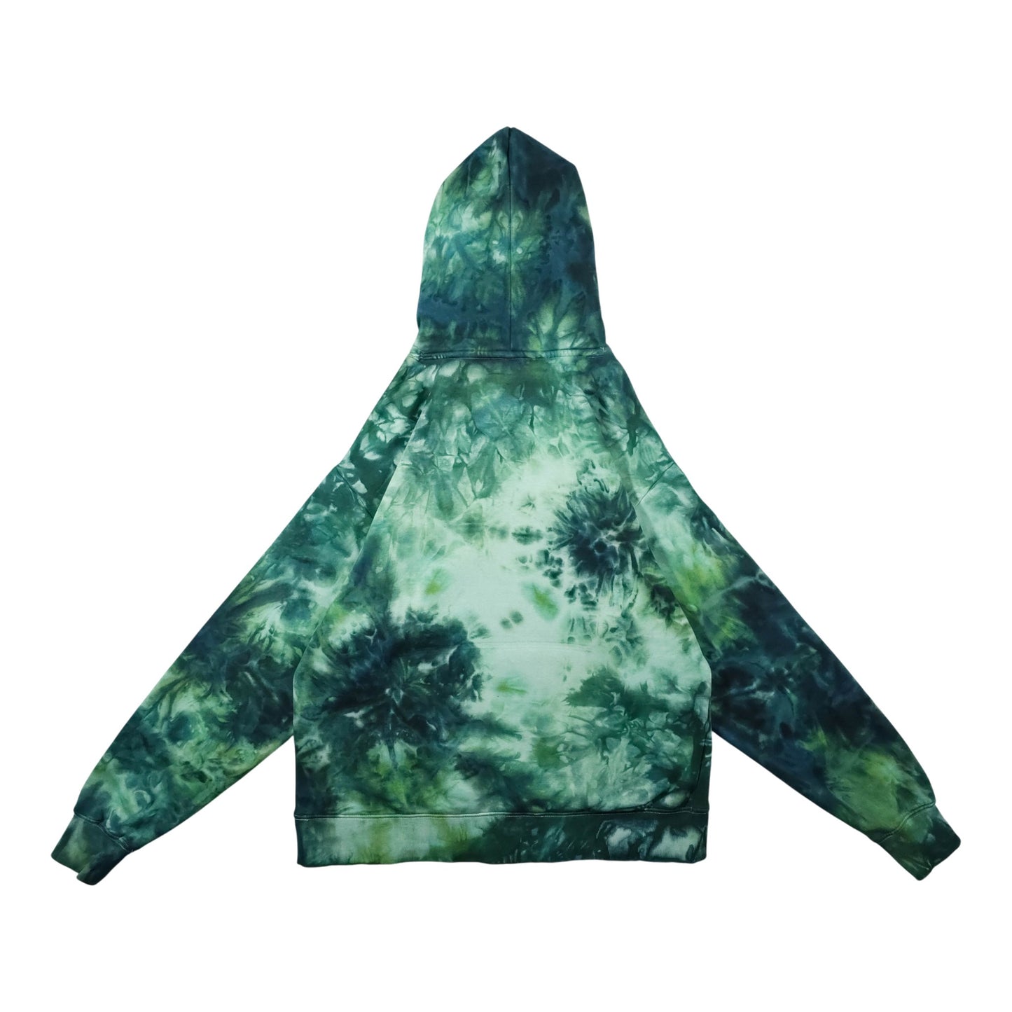 Wasabi Green Tie Dye Hoodie