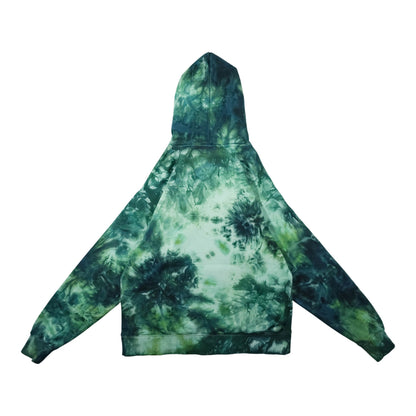 Wasabi Green Tie Dye Hoodie