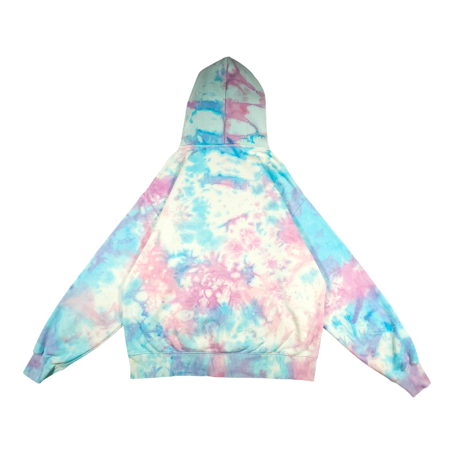 Bubblegum Tie Dye Zip Up Heavy Hoodie