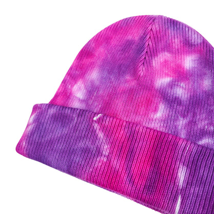Dragonfruit Tie Dye Beanie Hat