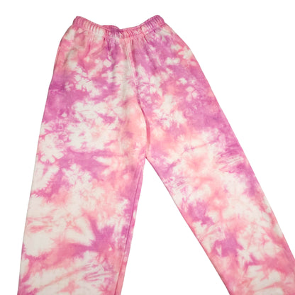 Candy Floss Tie Dye Jogging Bottoms