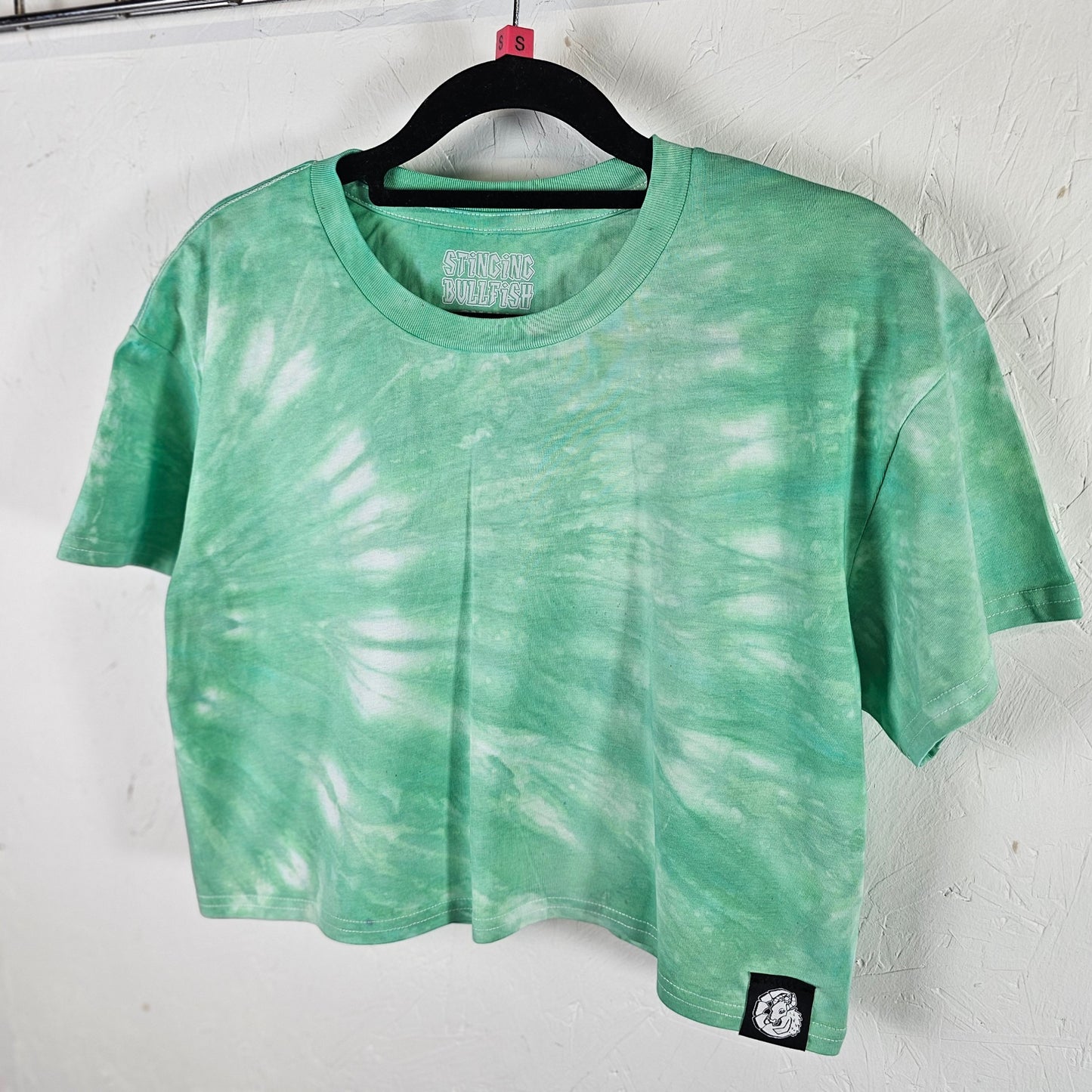 Minty Burst Tie Dye Crop Top