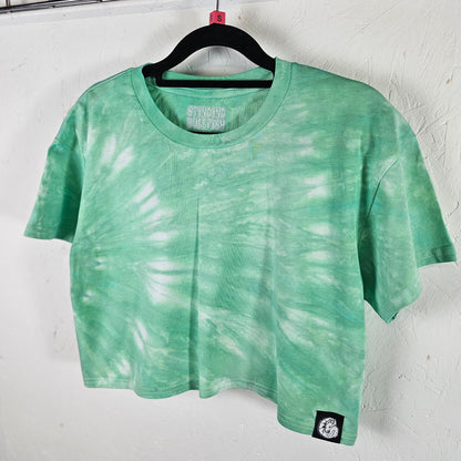 Minty Burst Tie Dye Crop Top