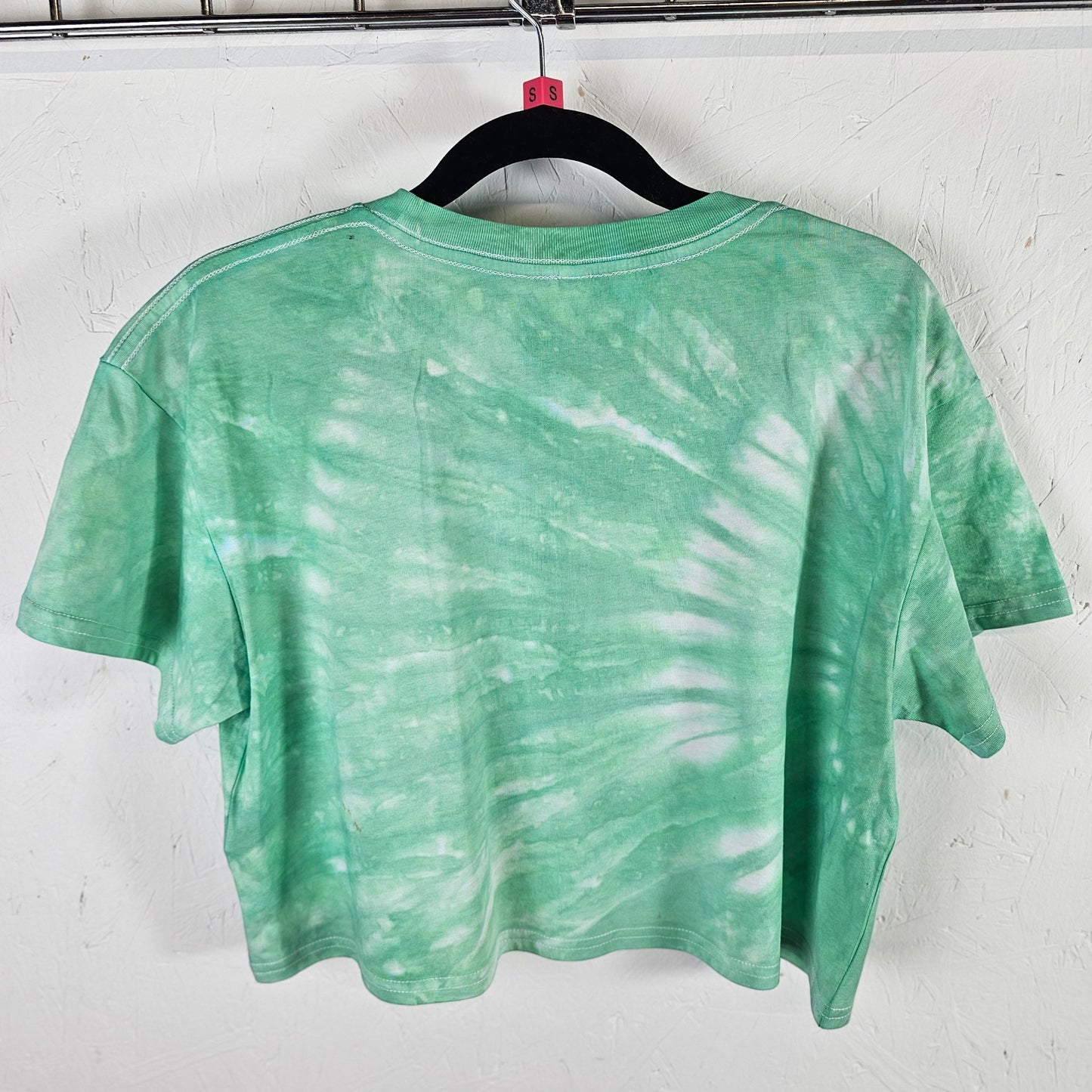 Minty Burst Tie Dye Crop Top