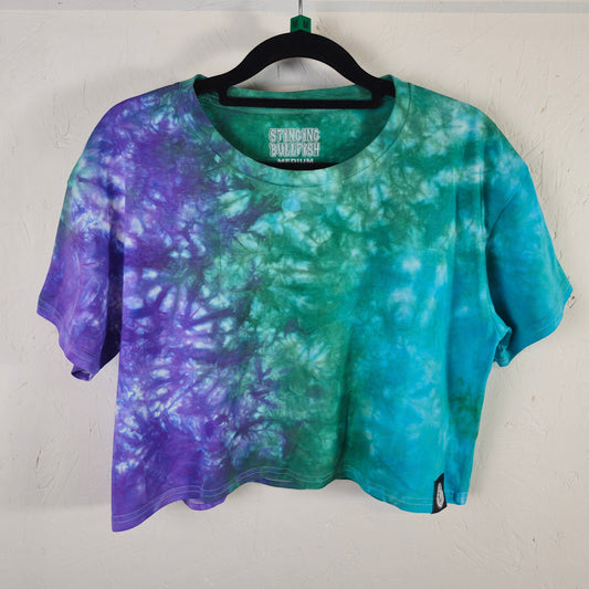 Seaweed Tie Dye Crop Top
