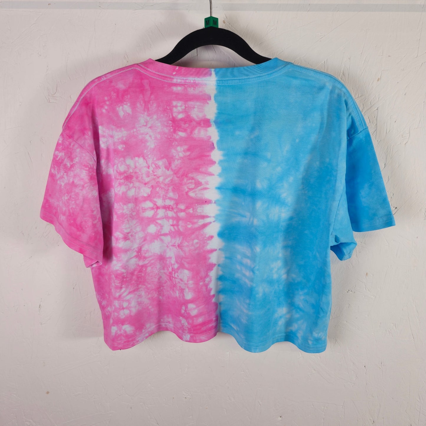 Bubblegum Split Tie Dye Crop Top