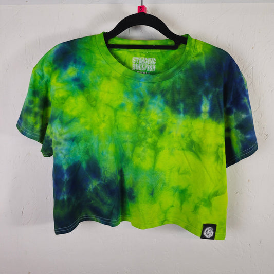 Caribbean Twist Tie Dye Crop Top