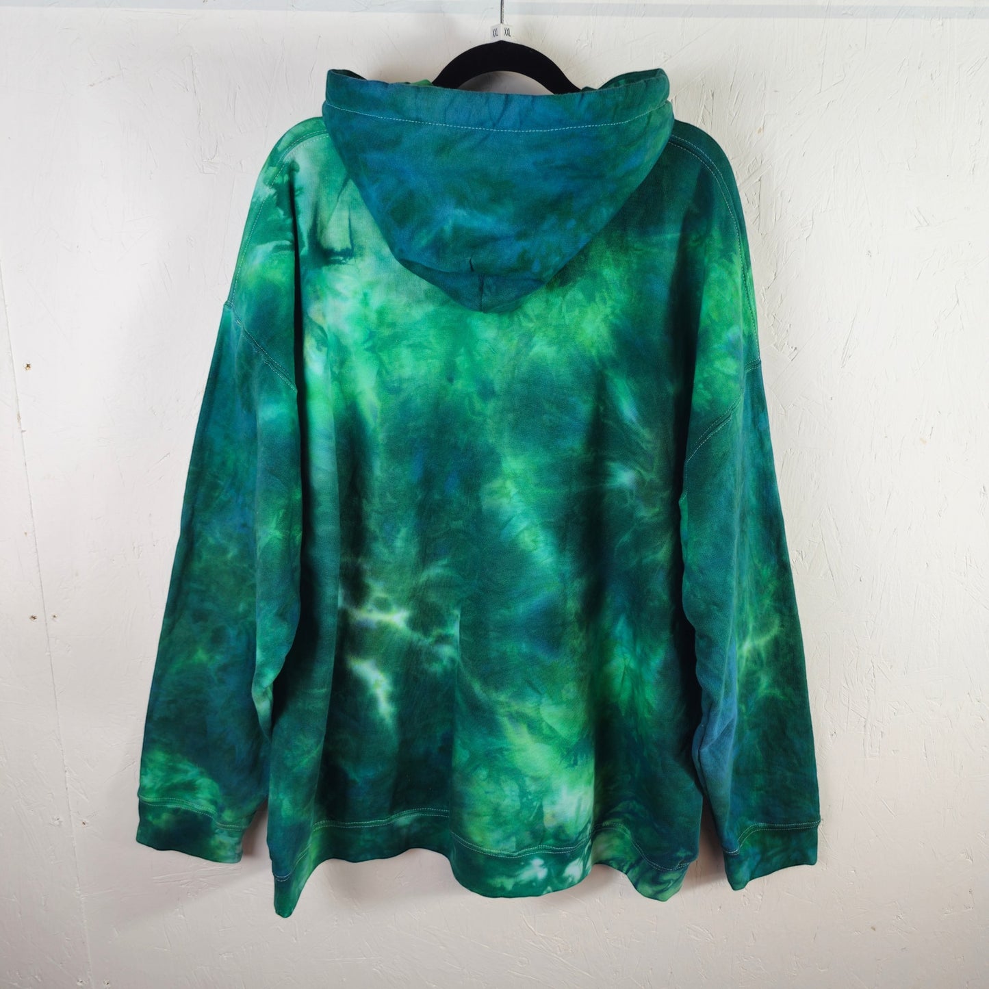 Better Blue Green Heavy Oversize Tie Dye Hoodie