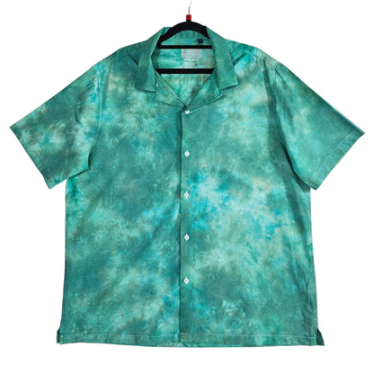 Mint Green Seaglass Tie Dye Shirt