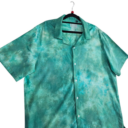 Mint Green Seaglass Tie Dye Shirt