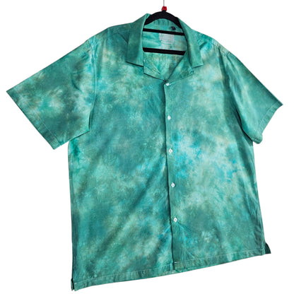 Mint Green Seaglass Tie Dye Shirt