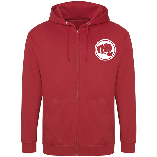 ZIP UP FUMP Hoodie - Fire Red 🔥