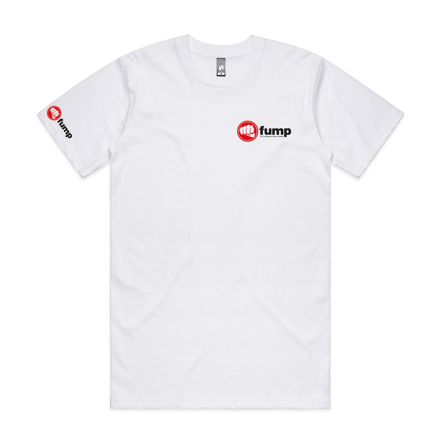 Double tagged Tee- White T-Shirt