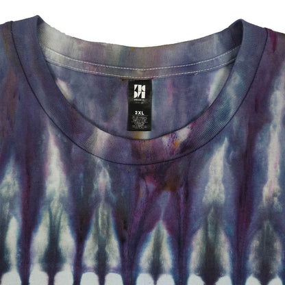 Black Cherry Zip Drip Tie Dye T-Shirt - clothing